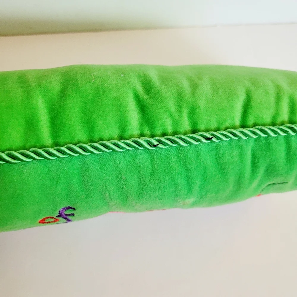 Colorful 'Visions of Sugarplums' Pillow